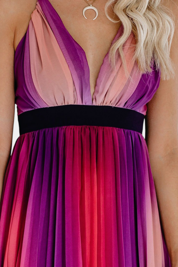 Cecilia | Vestido Plisado