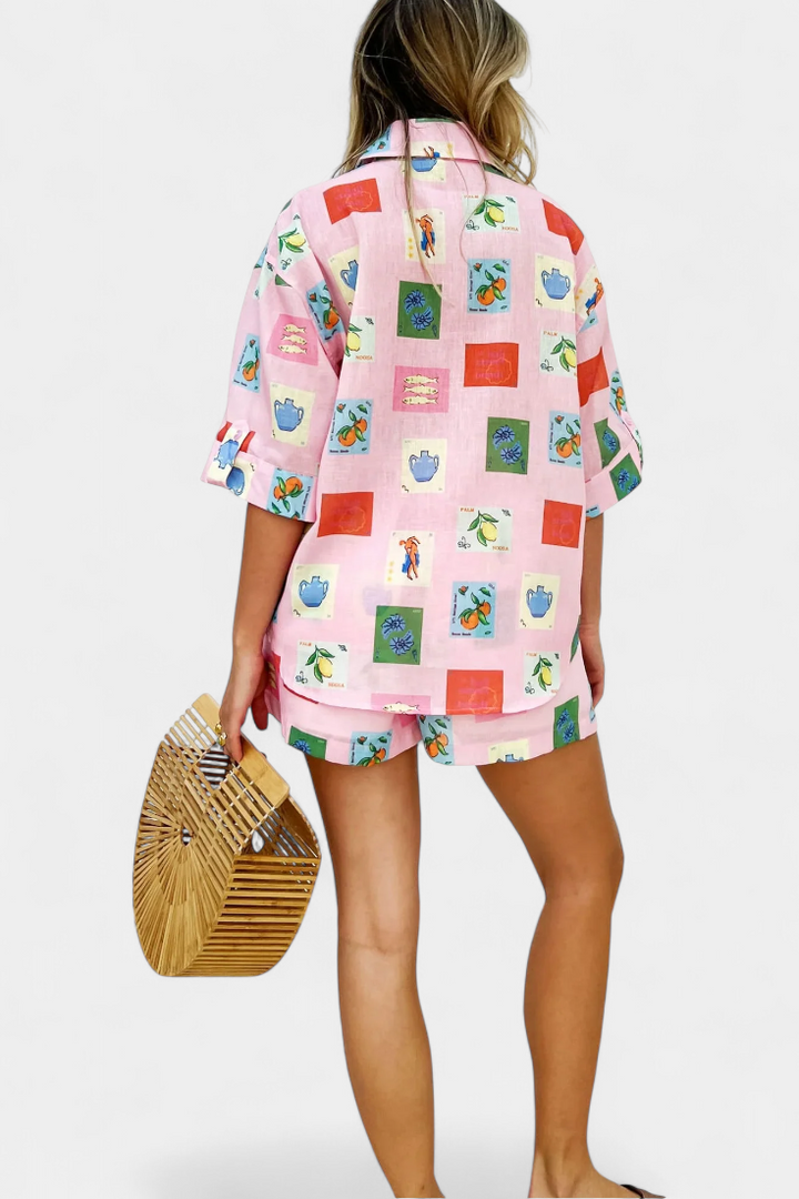 Mariluz | Camisa y shorts