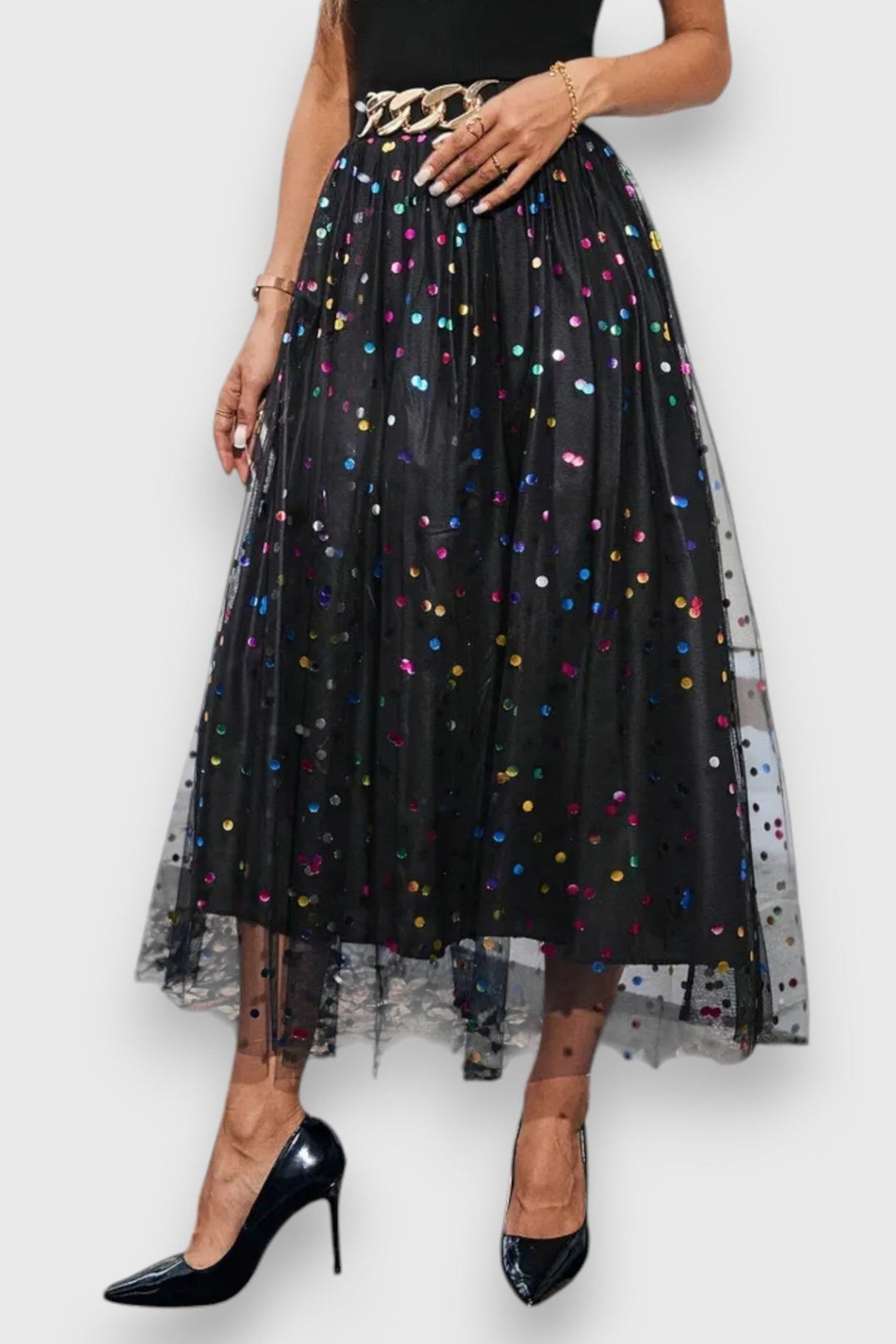 Claire | Falda de Lunares