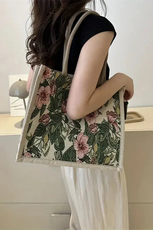 Taila | Bolsa Yute Floral