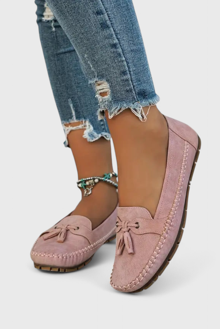 Peony | Mocasines Borlas