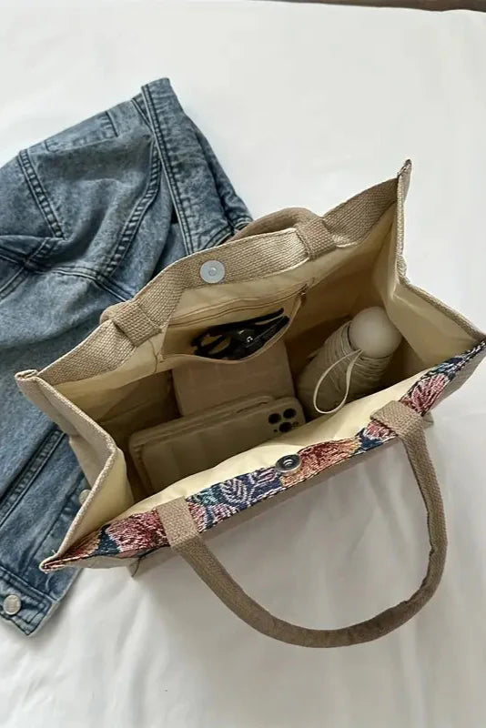 Taila | Bolsa Yute Floral
