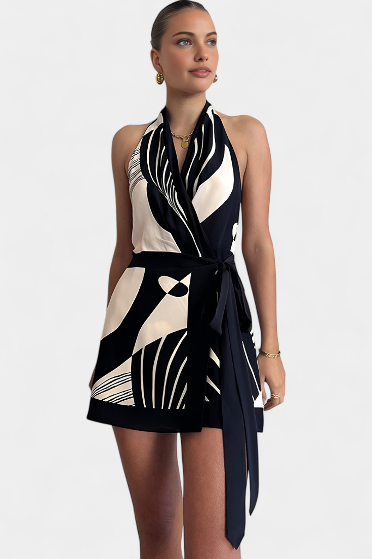 Fae | Vestido Mini Halter
