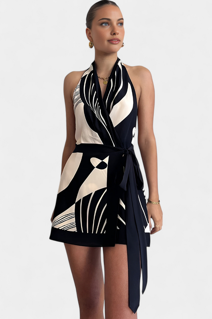 Fae | Vestido Mini Halter