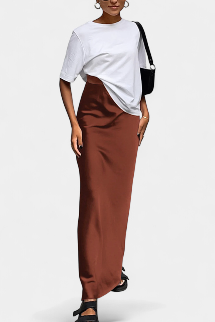Fable | Falda Maxi Pulida