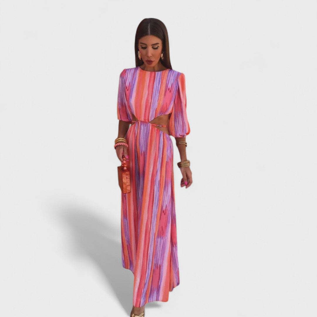 Paloma ™️ - Elegante vestido con cortes