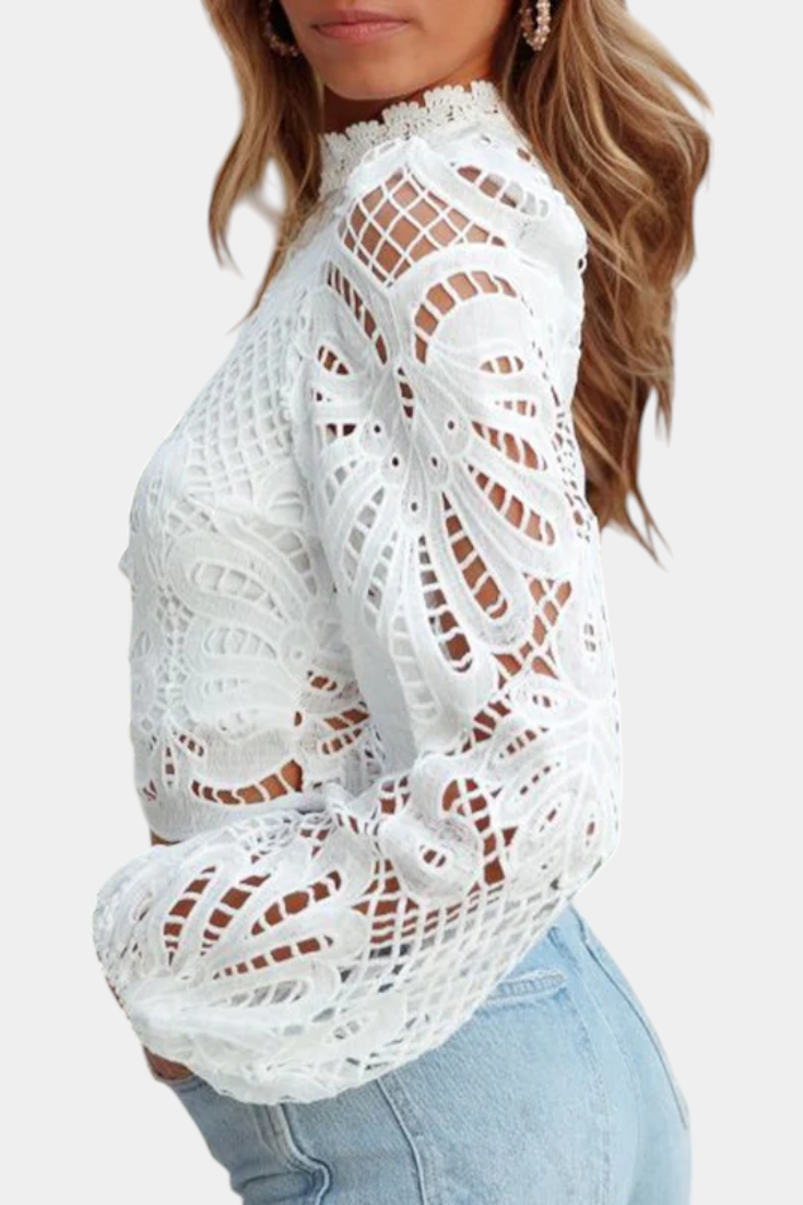 Solsticea | Blusa Encaje