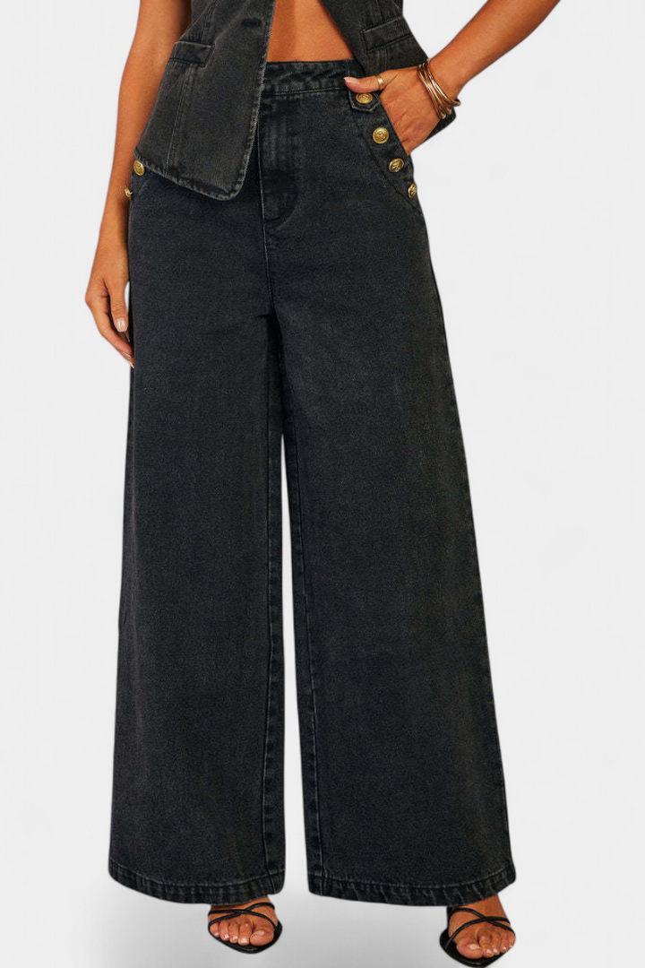 Ludovica | Chaleco+jeans
