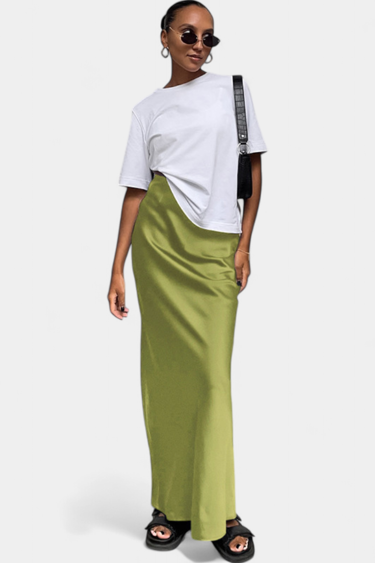 Fable | Falda Maxi Pulida