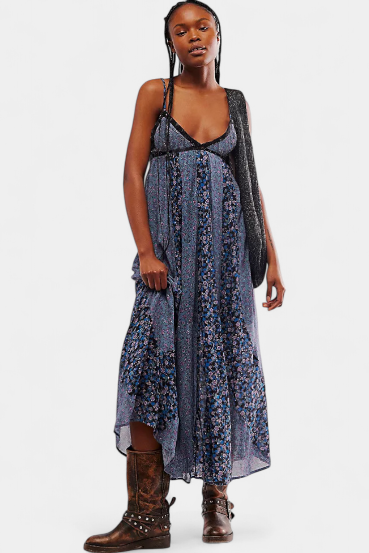 Lexa | Vest. Boho Floral