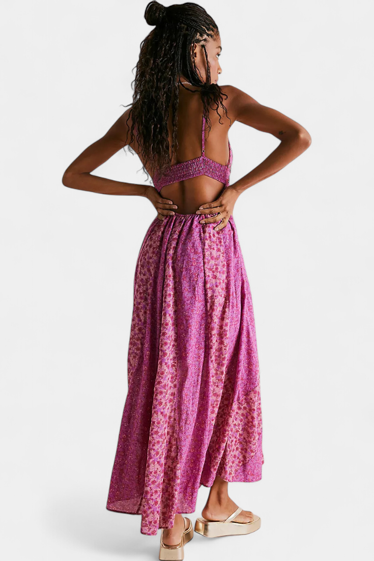 Lexa | Vest. Boho Floral