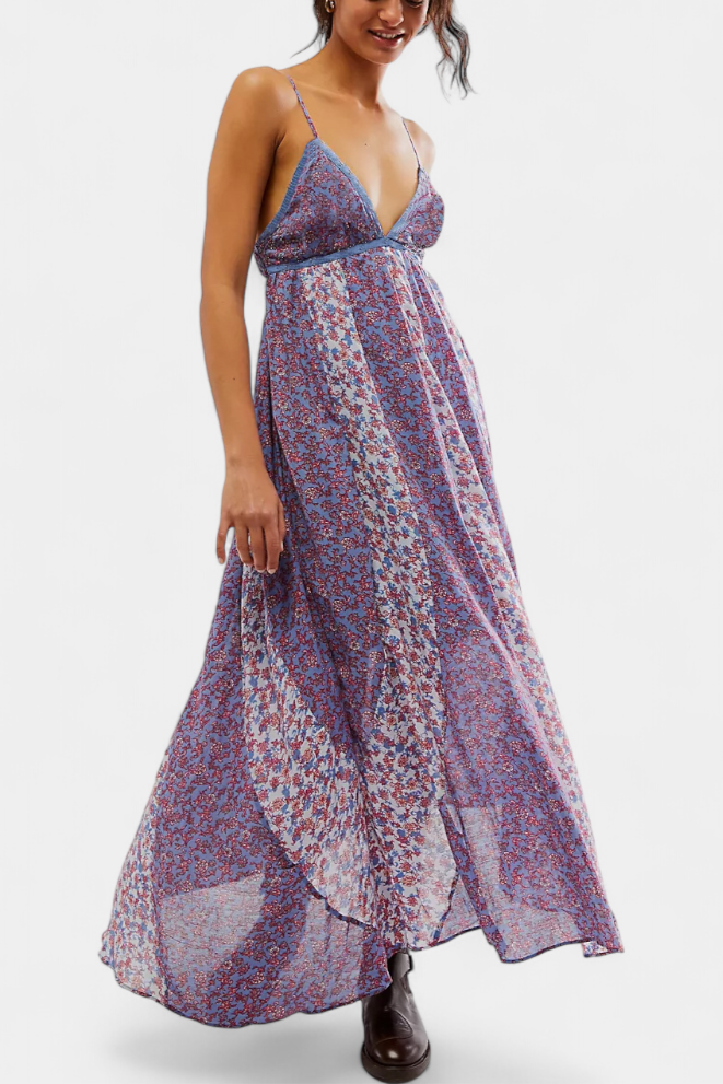 Lexa | Vest. Boho Floral