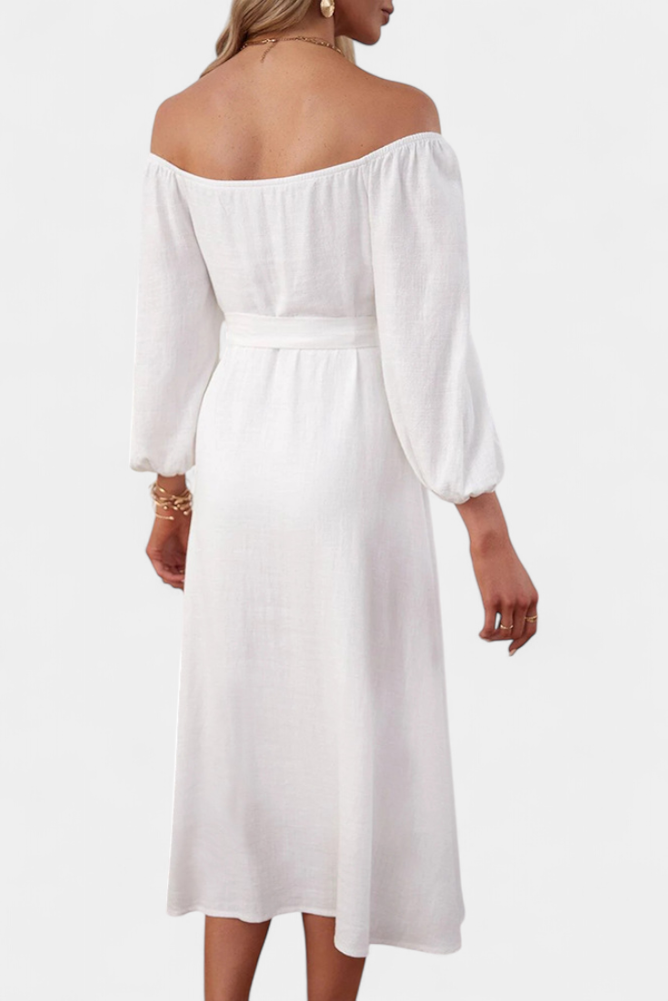 Leonor | Vestido Bardot