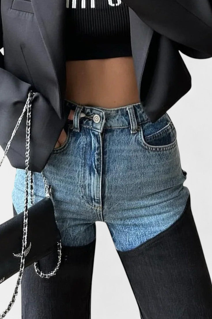 Mijie | Jeans patchwork
