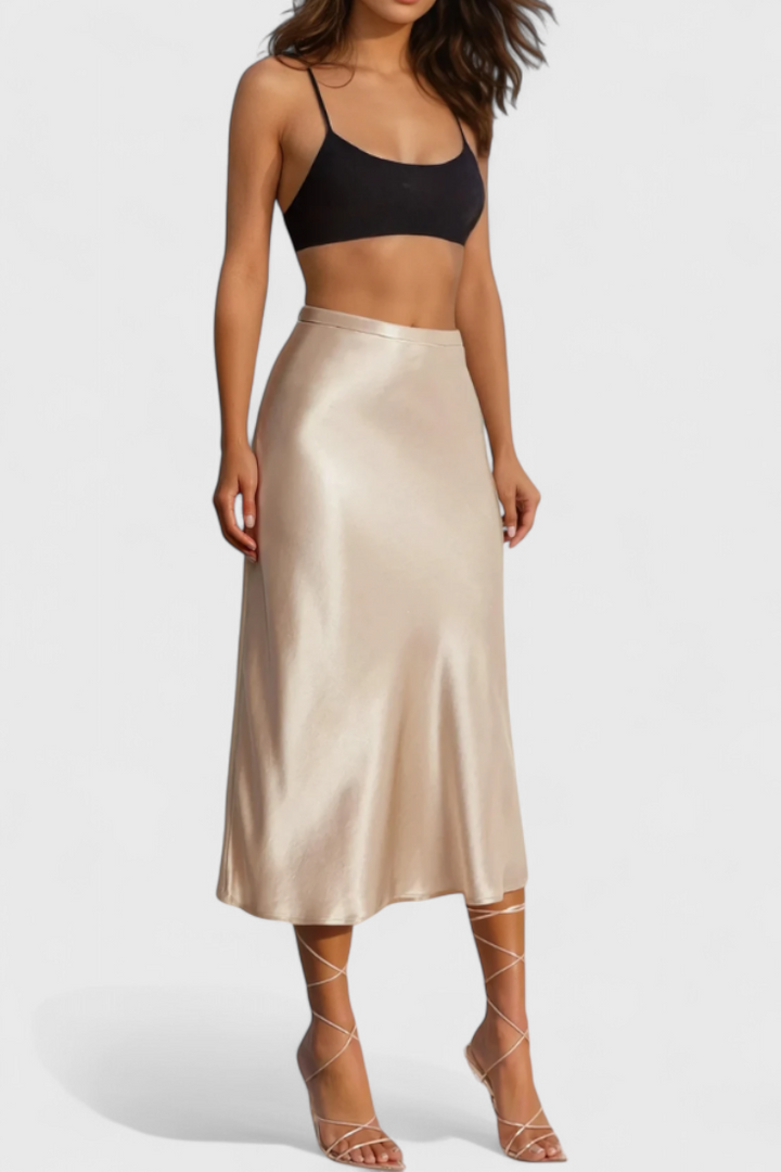 Maxima | Falda Midi Alta