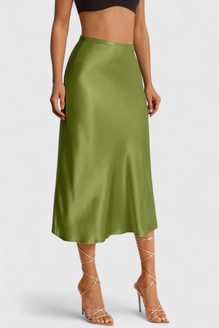 Maxima | Falda Midi Alta