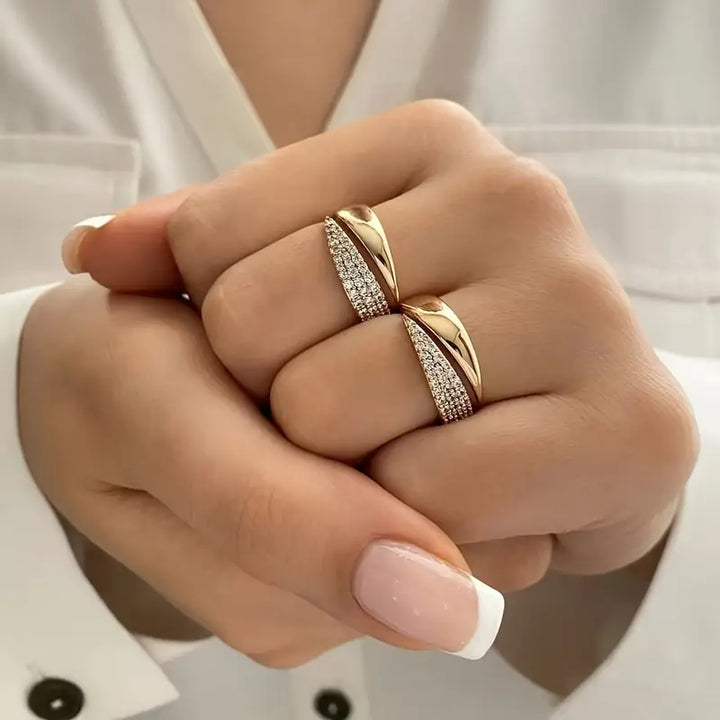Anillo Elegancia Refugio | Apoya la Causa del Cáncer de Mama [1 + 1 GRATIS]