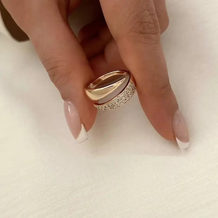 Anillo Elegancia Refugio | Apoya la Causa del Cáncer de Mama [1 + 1 GRATIS]