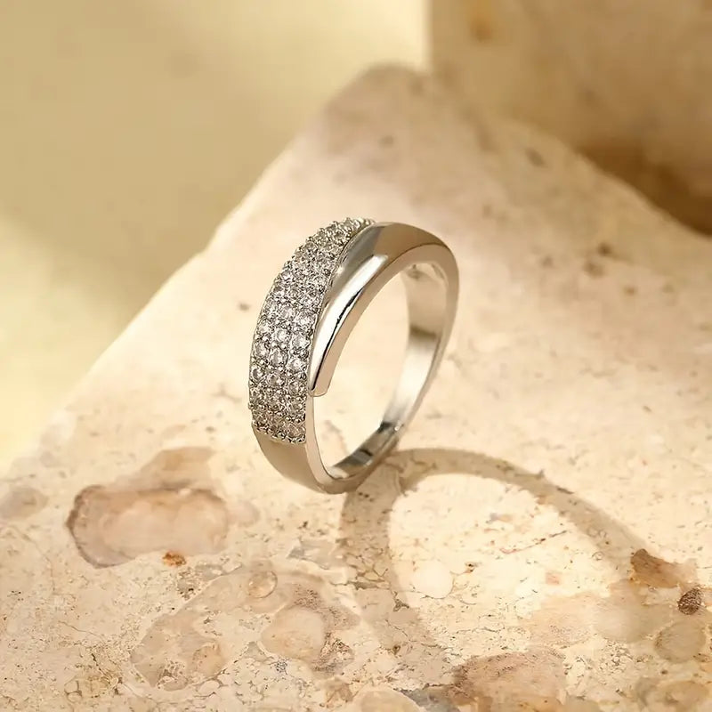 Anillo Elegancia Refugio | Apoya la Causa del Cáncer de Mama [1 + 1 GRATIS]