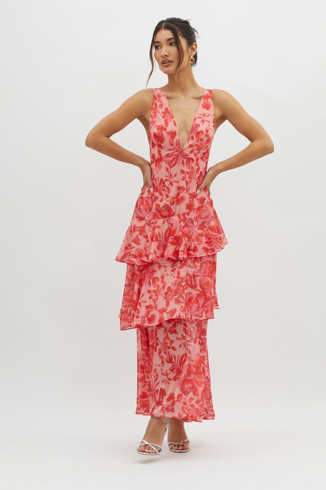 Faye | Vestido Midi Bloom Shift