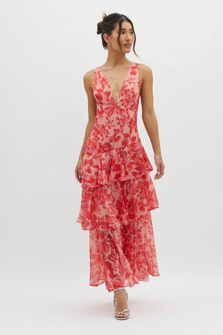 Faye | Vestido Midi Bloom Shift