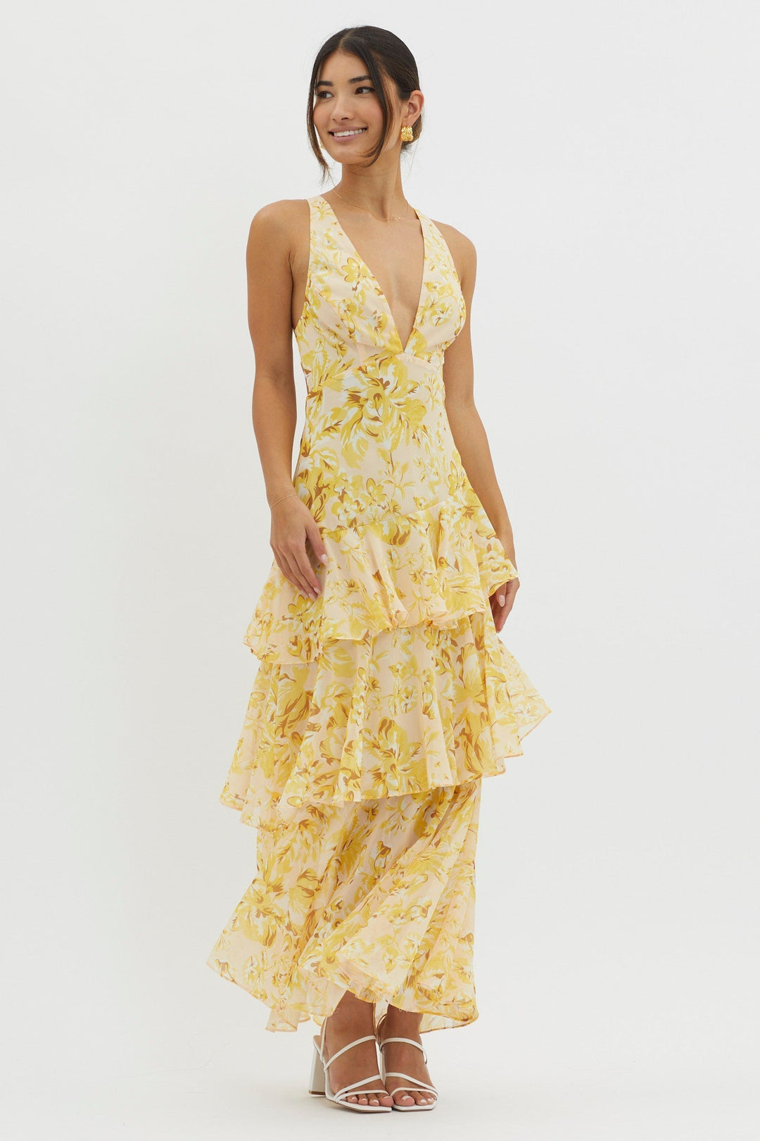 Faye | Vestido Midi Bloom Shift