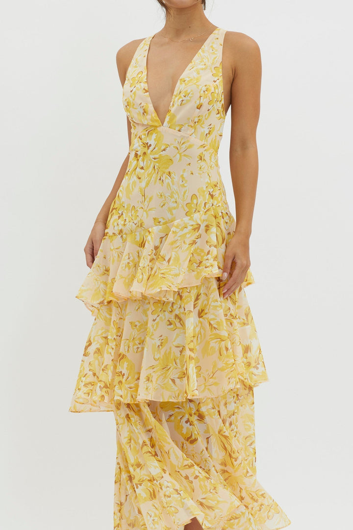 Faye | Vestido Midi Bloom Shift