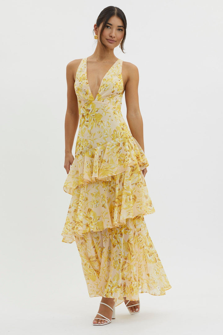 Faye | Vestido Midi Bloom Shift