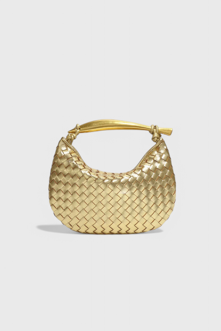 Gerda | Woven Gold Handle