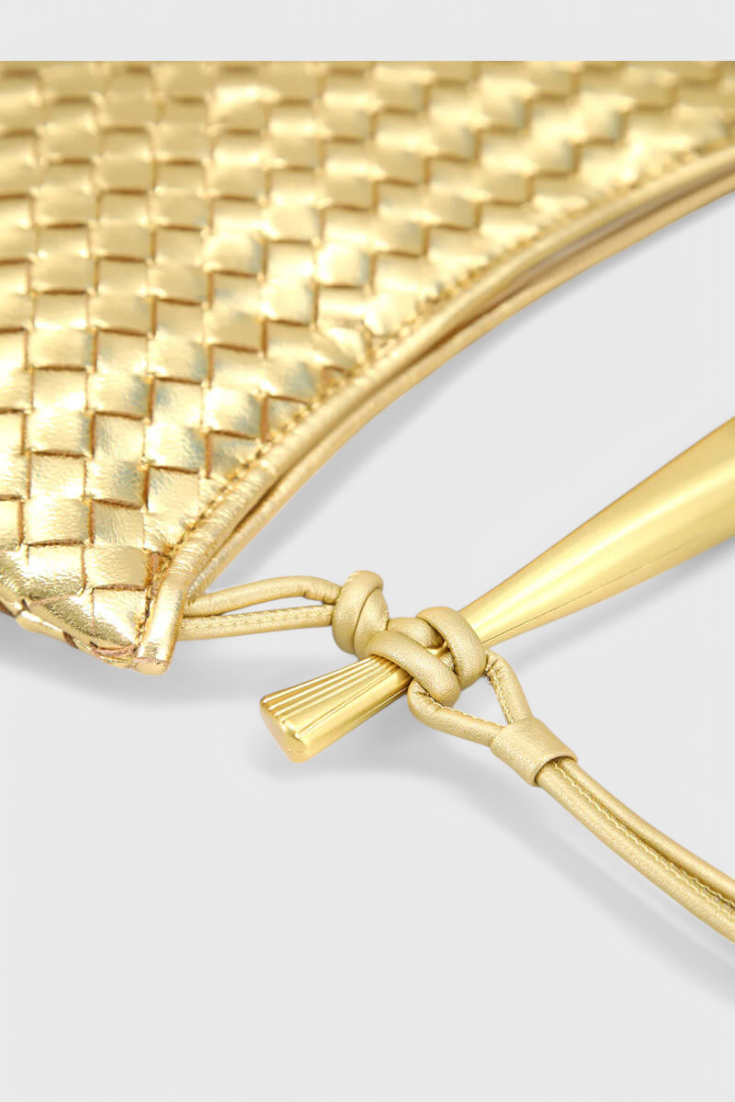 Gerda | Woven Gold Handle