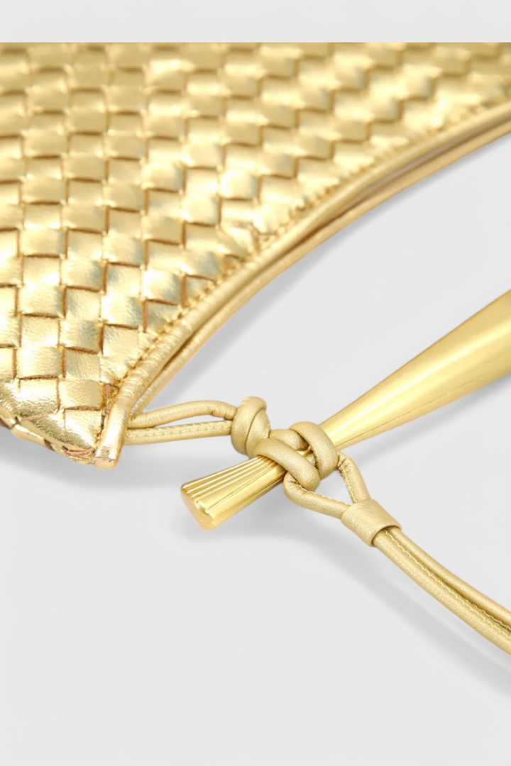 Gerda | Woven Gold Handle