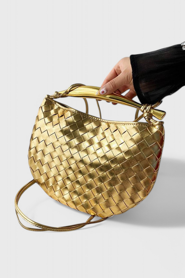 Gerda | Woven Gold Handle