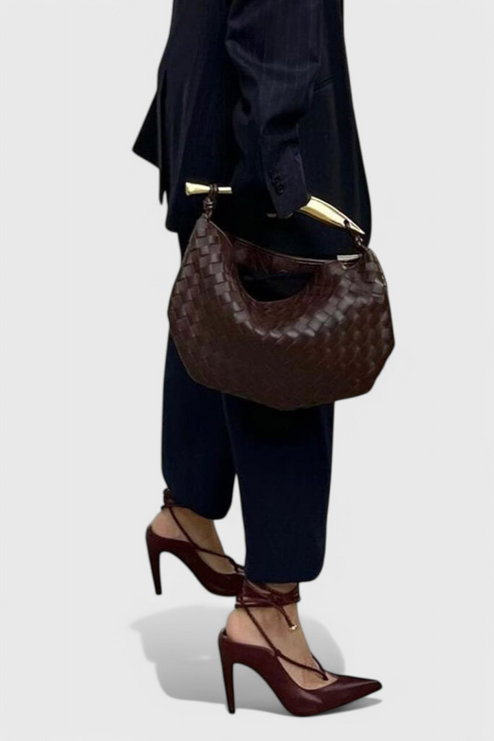 Gerda | Woven Gold Handle