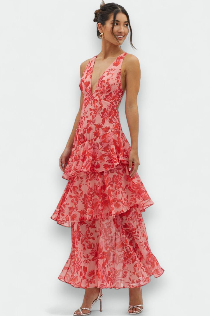 Faye | Vestido Midi Bloom Shift