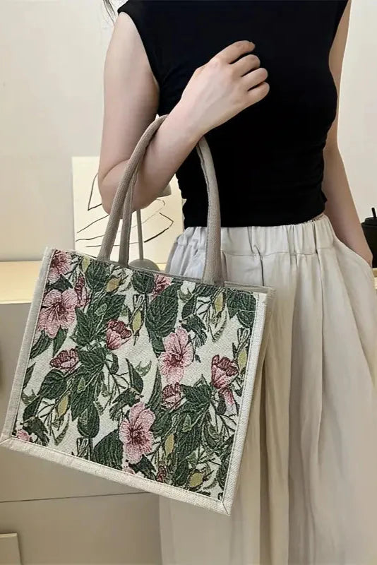 Taila | Bolsa Yute Floral