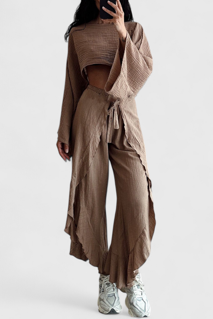 Elsie | Kimono y Pantalón