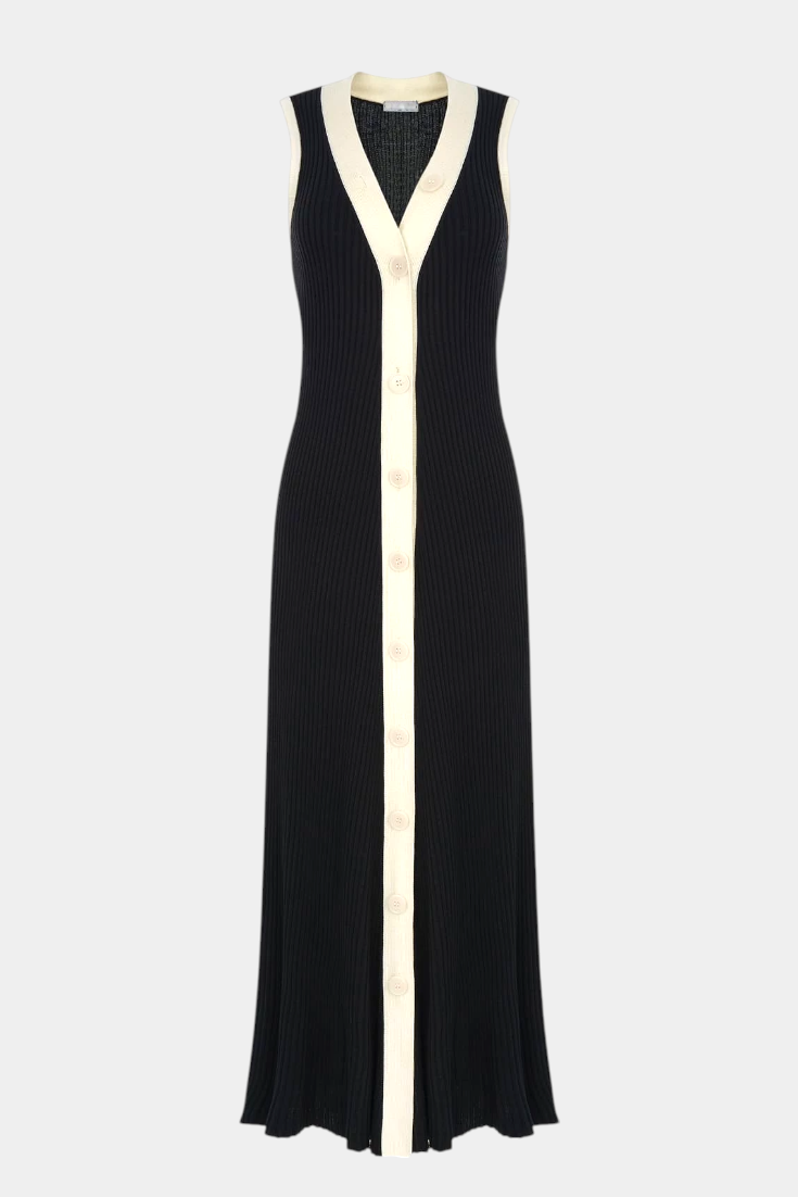 Brielle | Vestido punto V