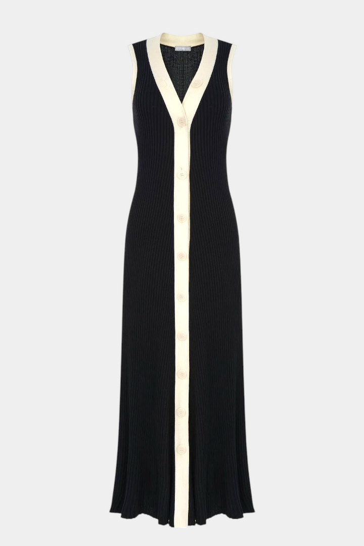 Brielle | Vestido punto V