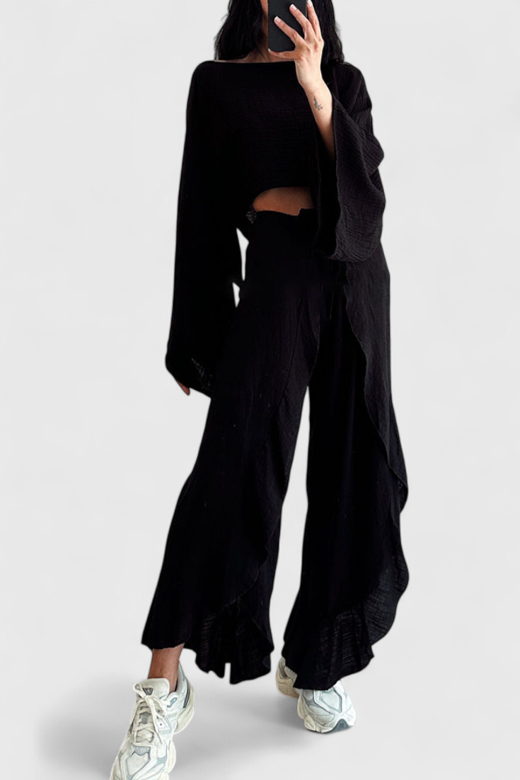 Elsie | Kimono y Pantalón