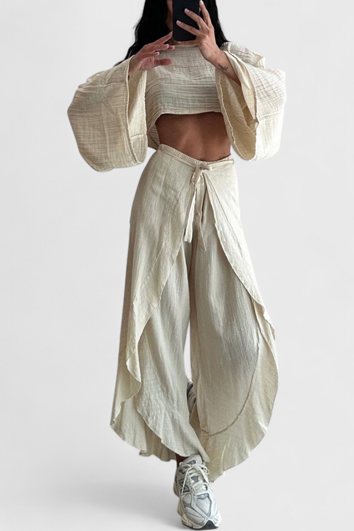 Elsie | Kimono y Pantalón
