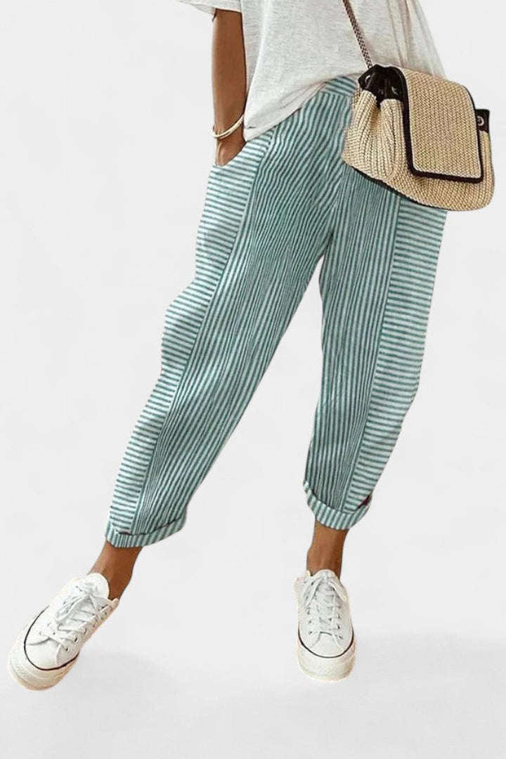Alba | Pantalón a rayas