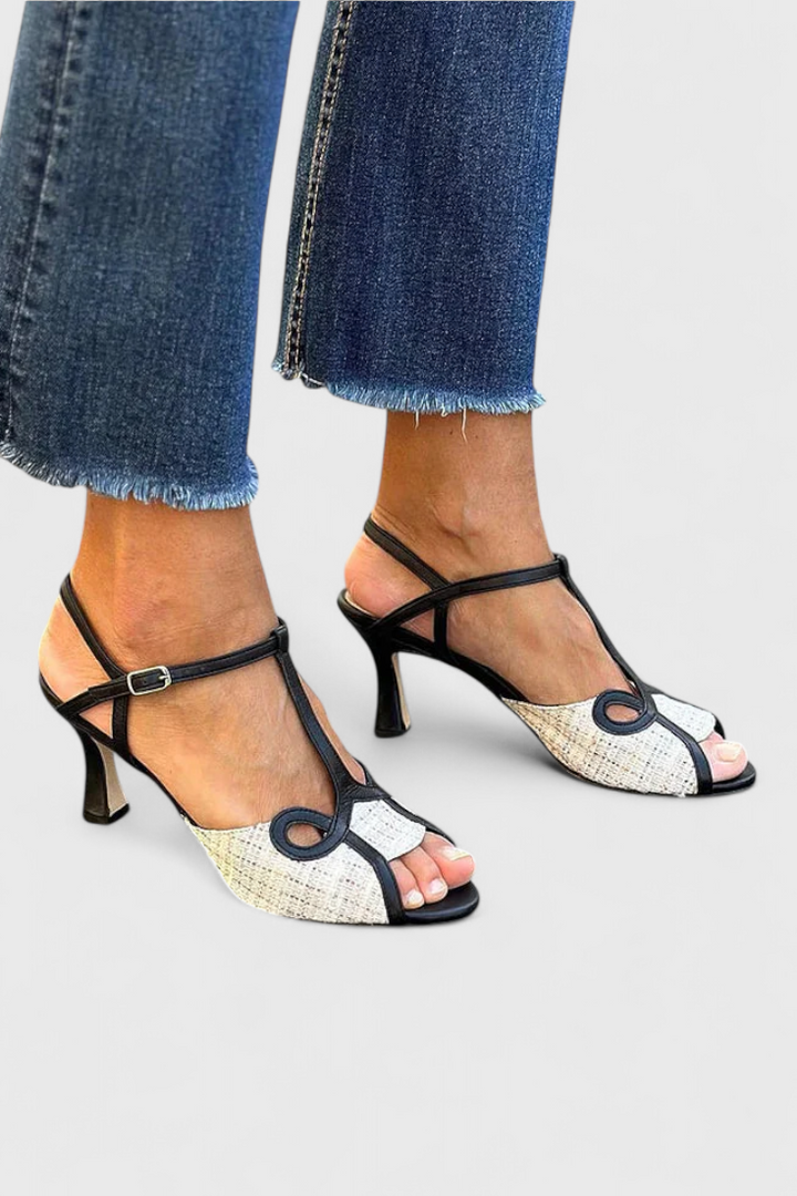 Iraida | Peep-Toe Bicolor