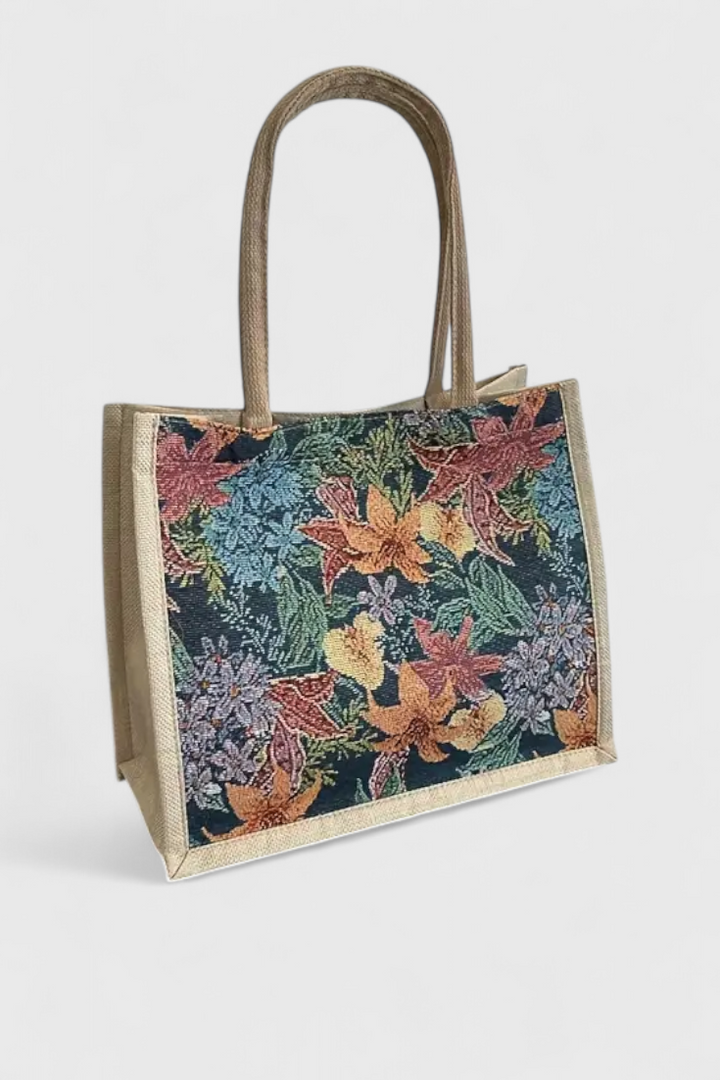 Taila | Bolsa Yute Floral