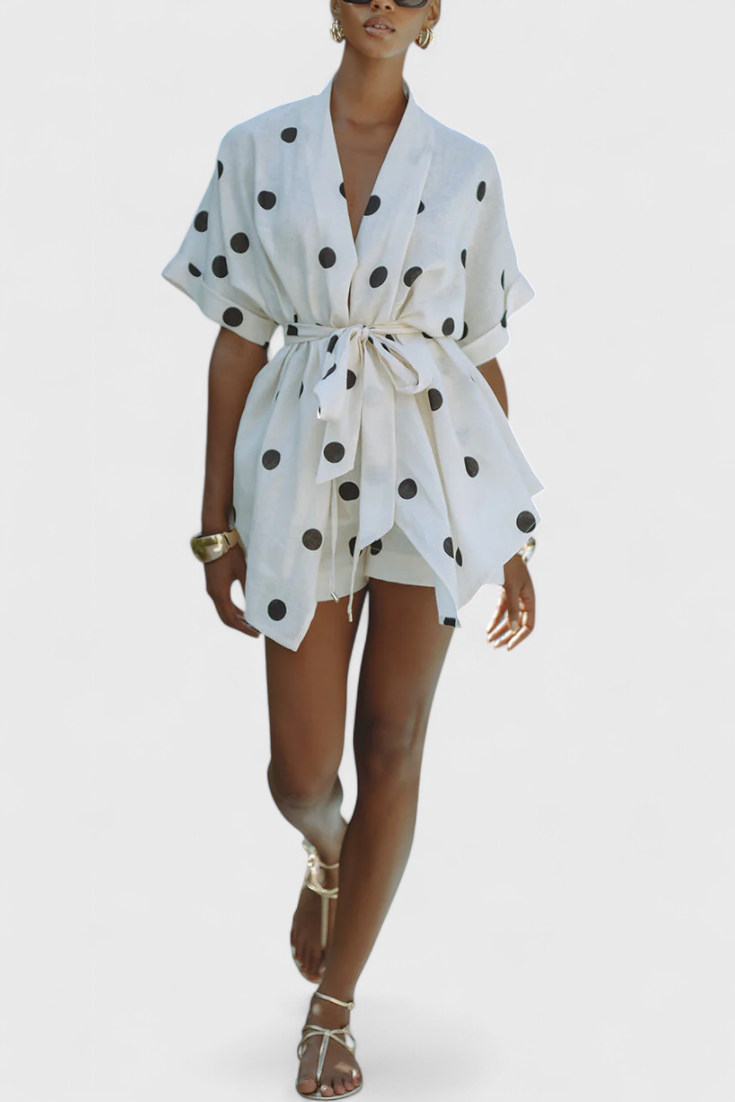 Avila | Set kimono+shorts