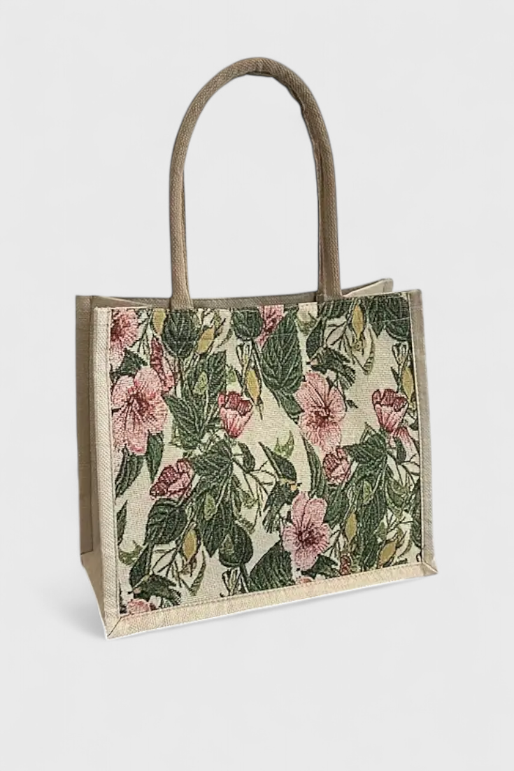 Taila | Bolsa Yute Floral