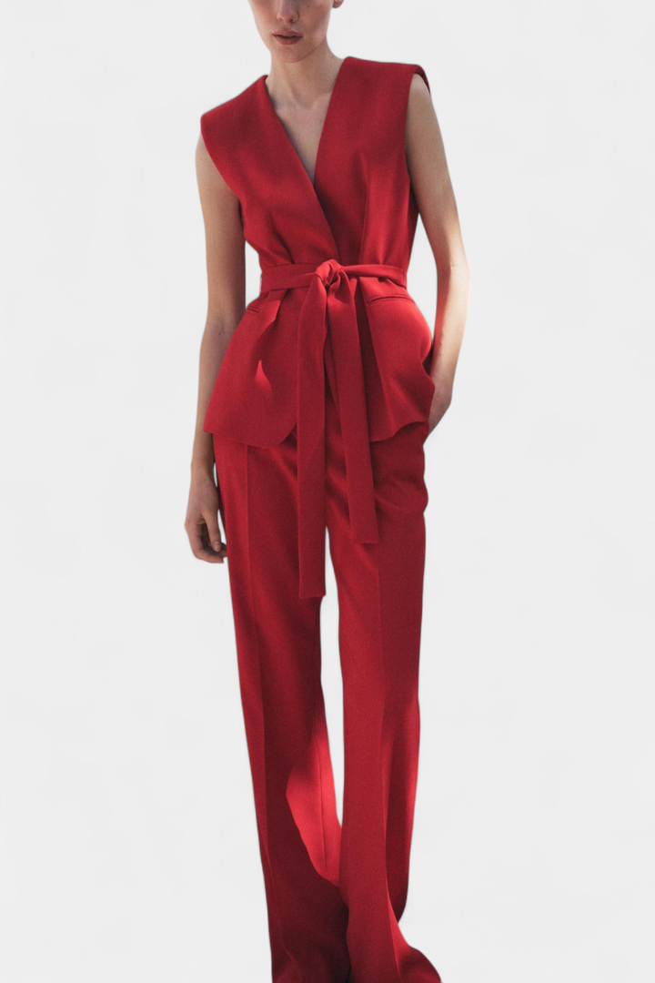 Carlen | Chaleco/palazzo