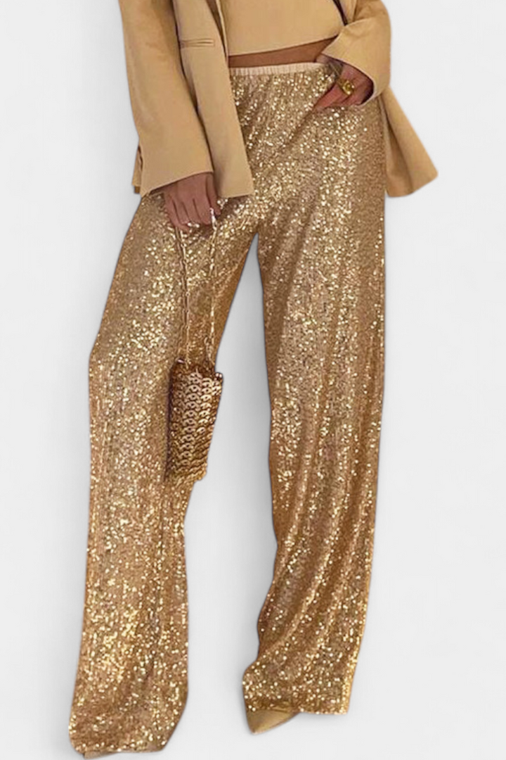Elva | Pantalón paillette