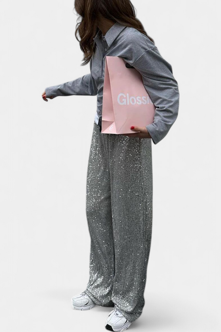 Elva | Pantalón paillette
