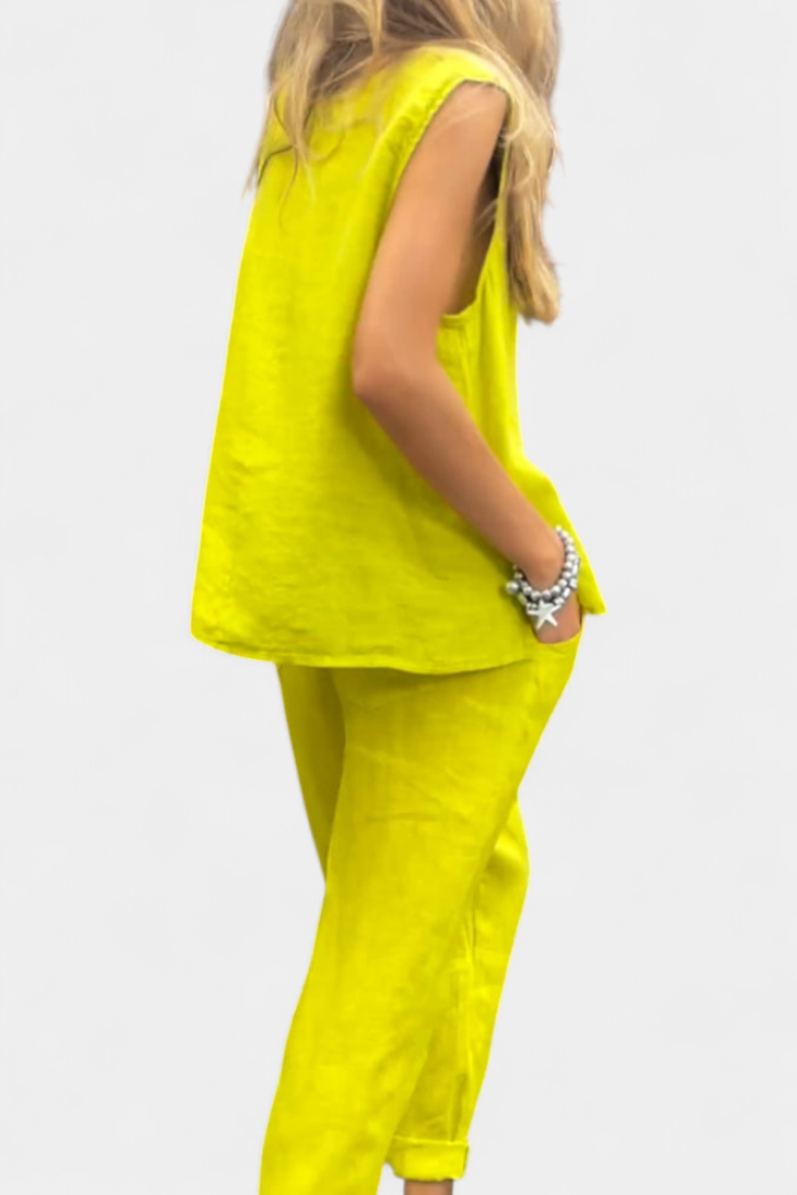 Leona | Chaleco&Pantalón