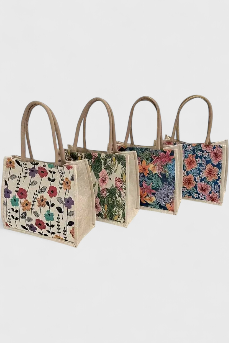 Taila | Bolsa Yute Floral